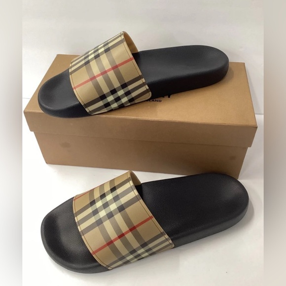 Burberry Other - Burberry Furley Sliders Sandals Shoe Mens SIZE 10